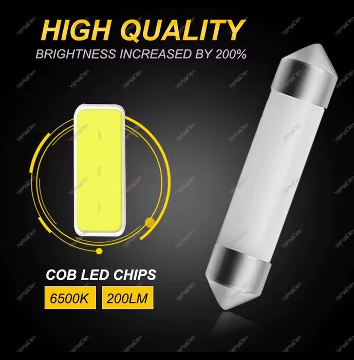 Интериорни лед светлини C5W LED