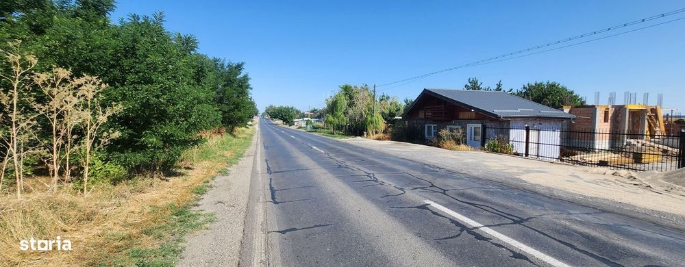 Frumusani-Pasarea,stradal la asfalt,ideala investitie!