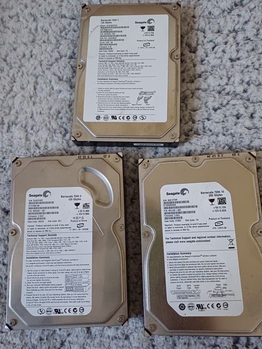 Hard Seagate 120/250 gb