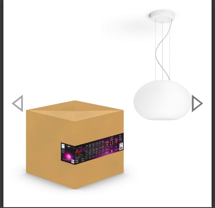 Philips Hue Flourish White Lustra 39.5W 2750lm White and Color
