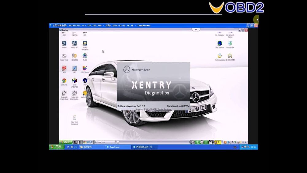 Tester Mercedes model profesional Mb Star C3 in lb Romana, factura