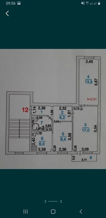 3хкомн.кв.Балыкшы