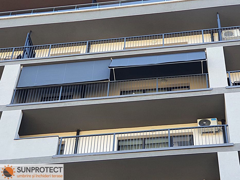 Copertine/Marchize retractabile Verticale pentru Balcon/Terasa.