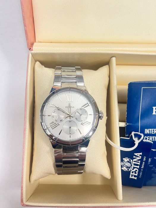 Festina Мултифункционален часовник от неръждаема стомана