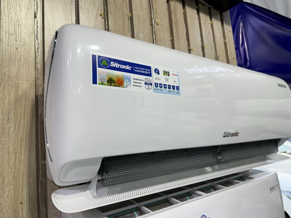 Кондиционер Sitronic 12 Q-Pro Inverter 3D (R32 + TEN)
