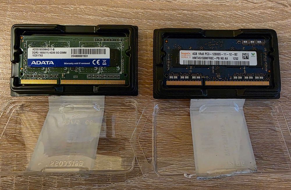 Рам памент ddr3 лаптоп 8GB 2x4GB