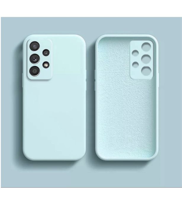 Husa Silicon Impact Case cu Alcantara - Samsung A52S/A53/A54/A55/A56/A57