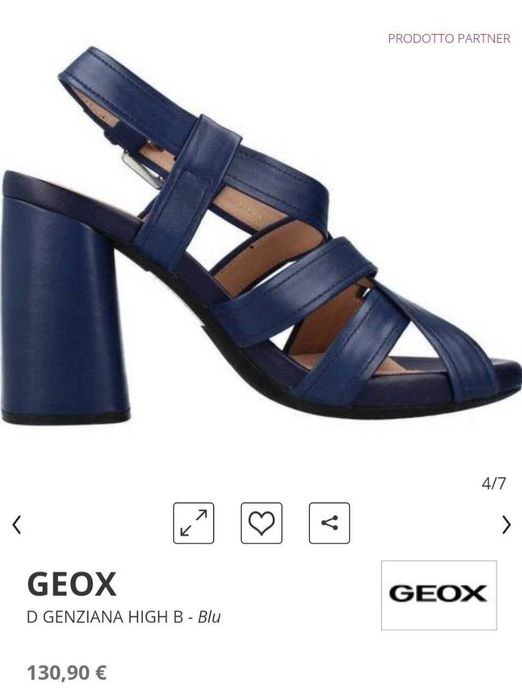 Босоножки  кожаные GEOX