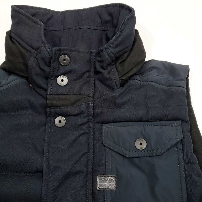 G-STAR RAW Wolker Vest Мъжки Пухен Елек с Джобове M
