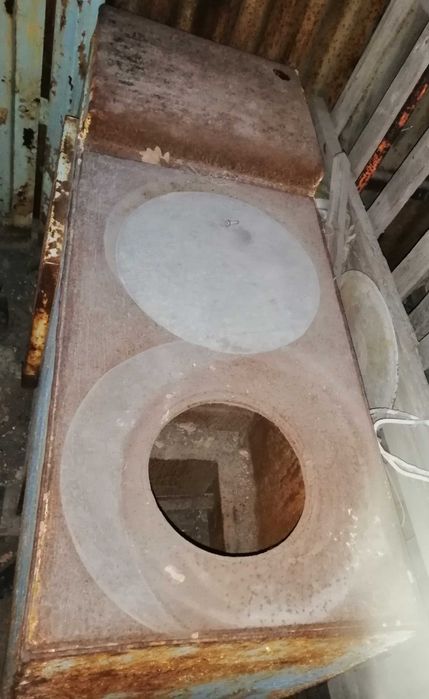 Печка с паровым котлом