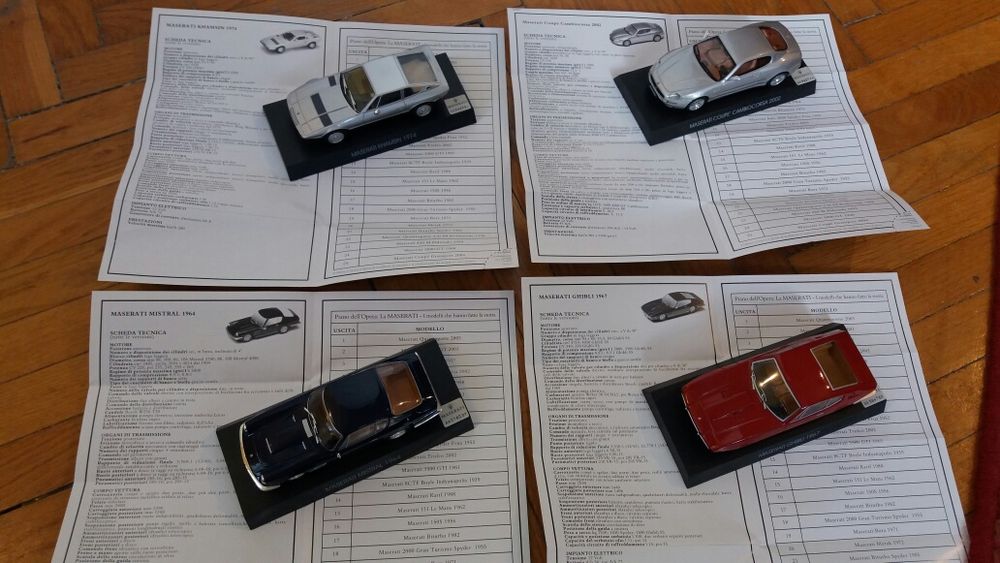 3 Masini de colectie Maserati