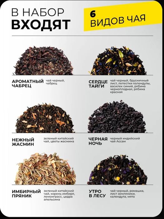Подарочный набор чая