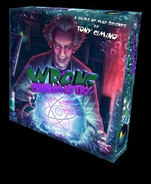 Wrong Chemistry + ext. Expand Your Lab joc de societate board game