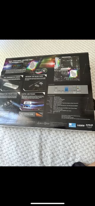 Дънна платка Steel Legend B450 AM4 + Процесор Ryzen 7 3700x + 16GB RAM