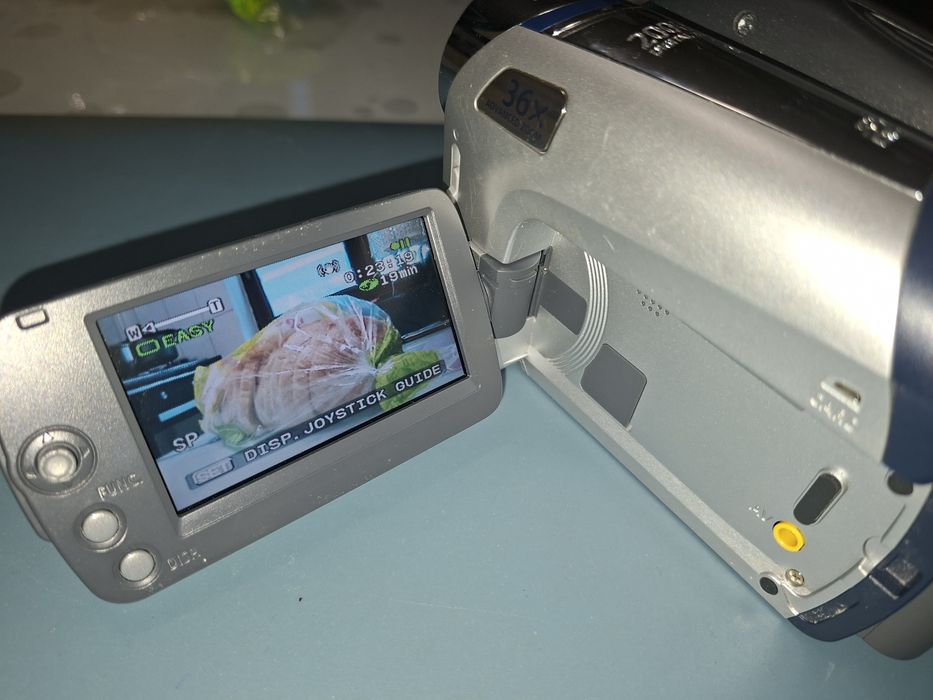 MiniDVD Canon, funcțional