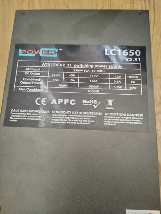 Компютърни захранвания 1600W 800W 750W