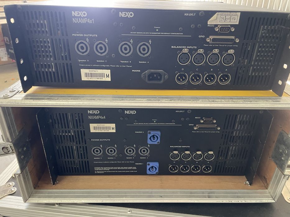 Nexo Geo S1230 S 1230 RS 18 RS18 NX 4X4 L acoustics Dynacord KV 2