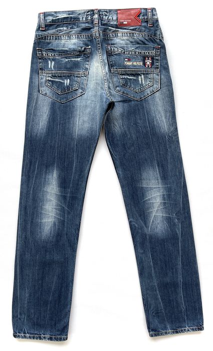 Blugi TOMMY HILFIGER Slim Fit Barbati | Marime 32 x 34 (Talie 81 cm)