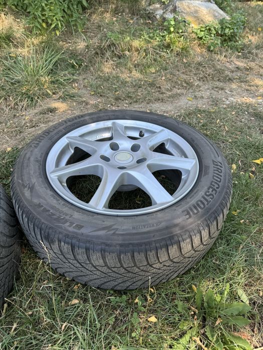 Jante r16 cu gume M S Bridgestone 205/60 r16 dot 2022