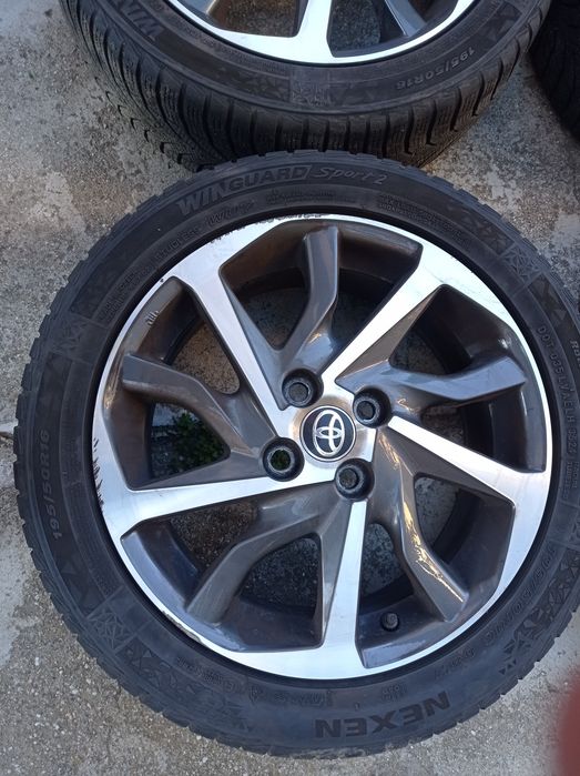 16 4x100 TOYOTA YARIS Оригинални+Зимни Гуми -Внос от Австрия