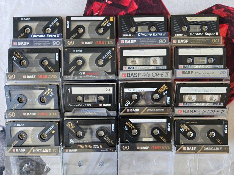 Casete audio BASF 60 si 90 minute chrome