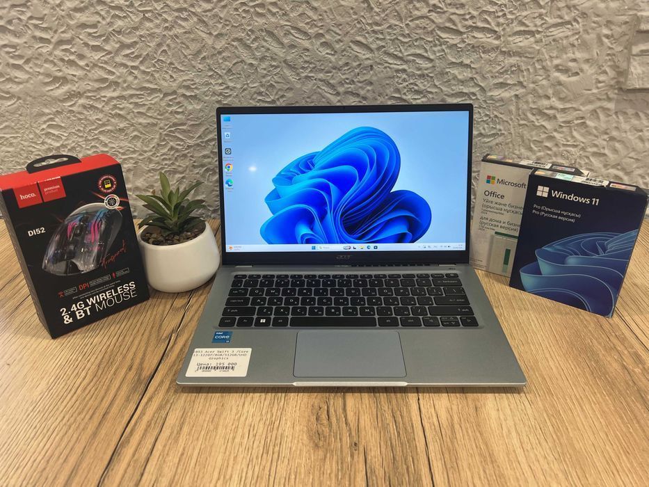 Ноутбук бизнес-класса Acer Swift 3 /Core i3-1220P/8GB/512GB/UHD M8mF