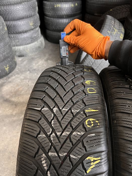 2 anvelope iarna 205/60/16 , Continental , DOT 2020 , 6.5 mm