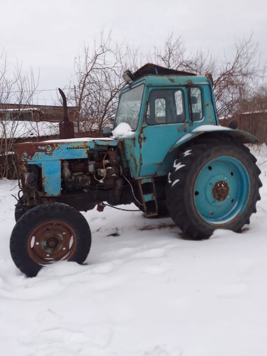 МТЗ и сенокосилка