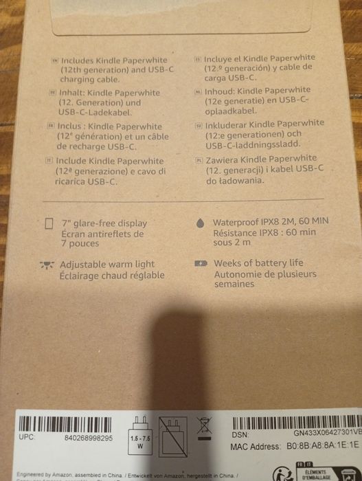 Kindle Paperwhite generația 12