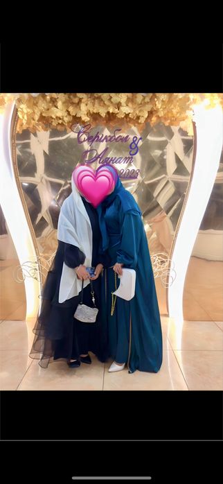 Абайя платьеи накидка с платком