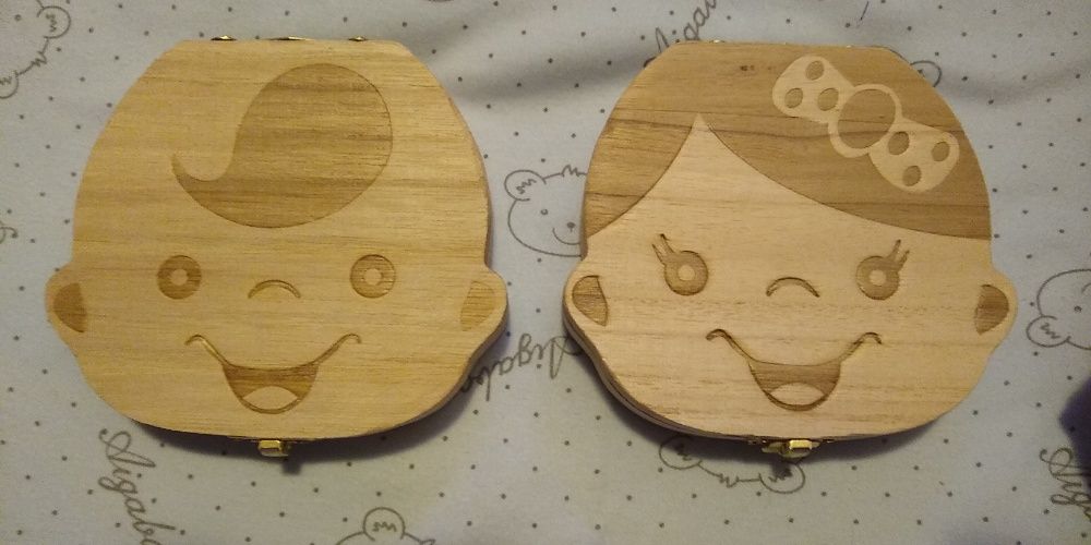 Кутийка за бебешки зъби ,пъпна връв и косичка