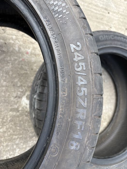 Anvelope vara 245/45/18 RunFlat Dot 10/2022