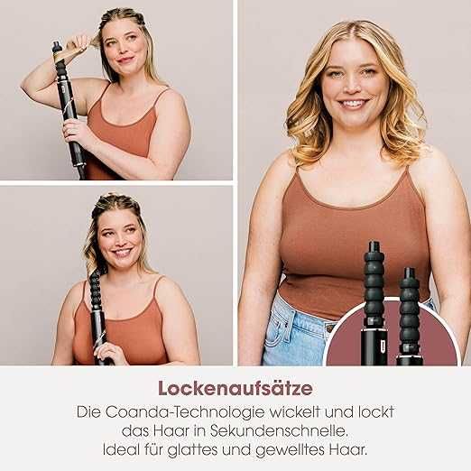 Маша Shark FlexStyle 5-в-1 Air Styler и сешоар HD446EU Мултистайлър