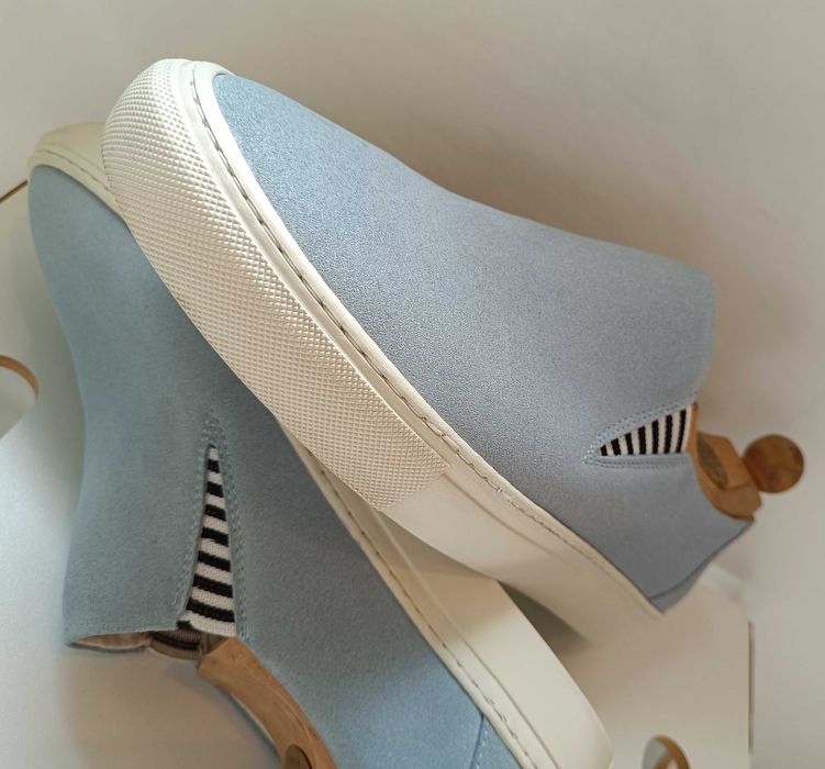 Pantofi sport casual 44 mocasini slip on Kiomi piele naturala moale