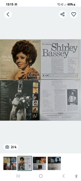 Shirley Bassey vinil