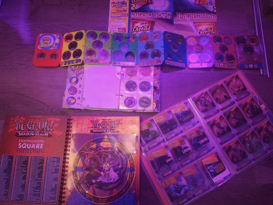 Yu-Gi-Oh, Покемон и Кечмания албуми - от 2000г. Редки и колекционерски