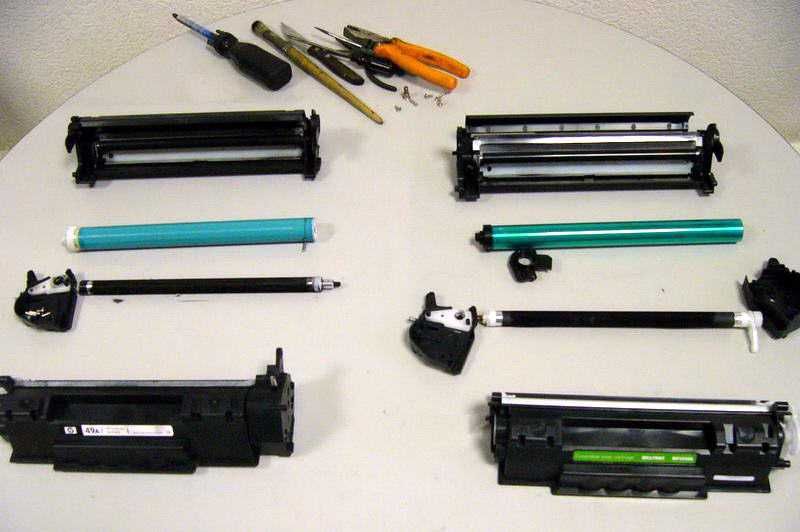 Продажа, заправка и ремонт всех тип картриджей и принтеров (с выездом)