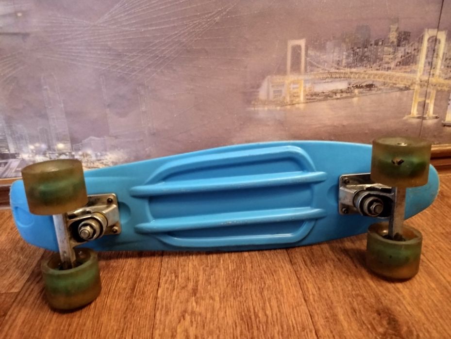 Пенни борд синий