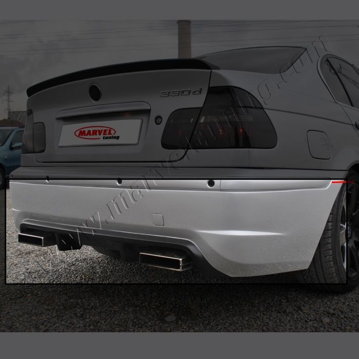 Спойлер задна броня за BMW E46 ( БМВ Е46 ) ЛИМУЗИНА