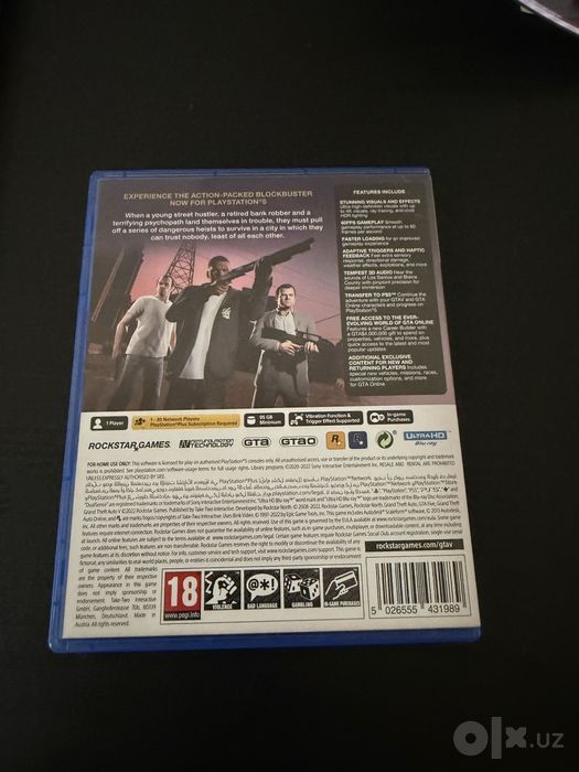 GTA V PS5 диск продается
