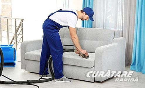 Curățare profesionala tapițerii textile