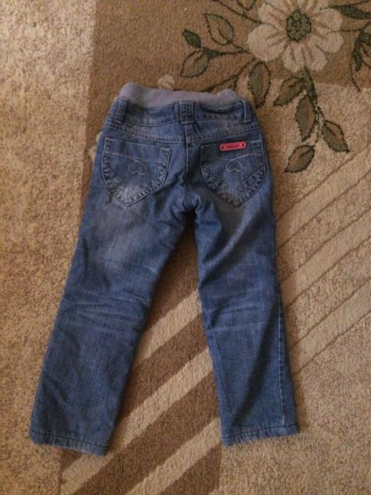 Продам джинсы утеплённые на флисе