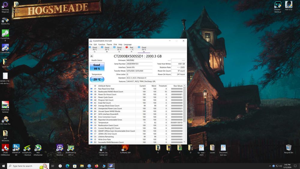 Vand / schimb XFX RX 9060 XT 16GB + ssduri  / hdd