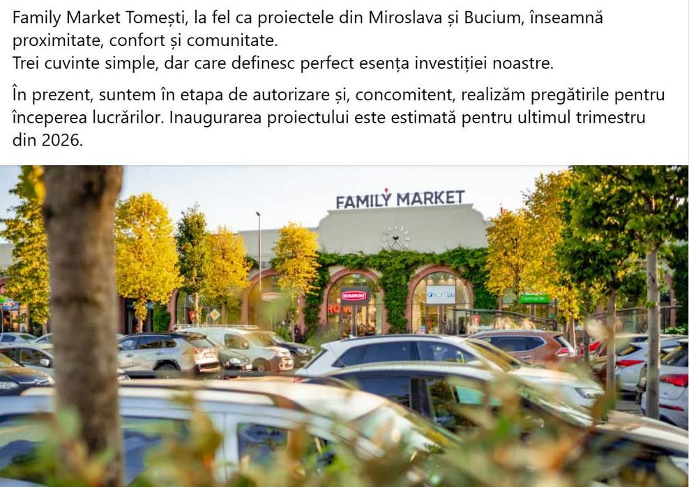 Proprietar vand parcele de ~500 mp pentru constructie in Tomesti vale