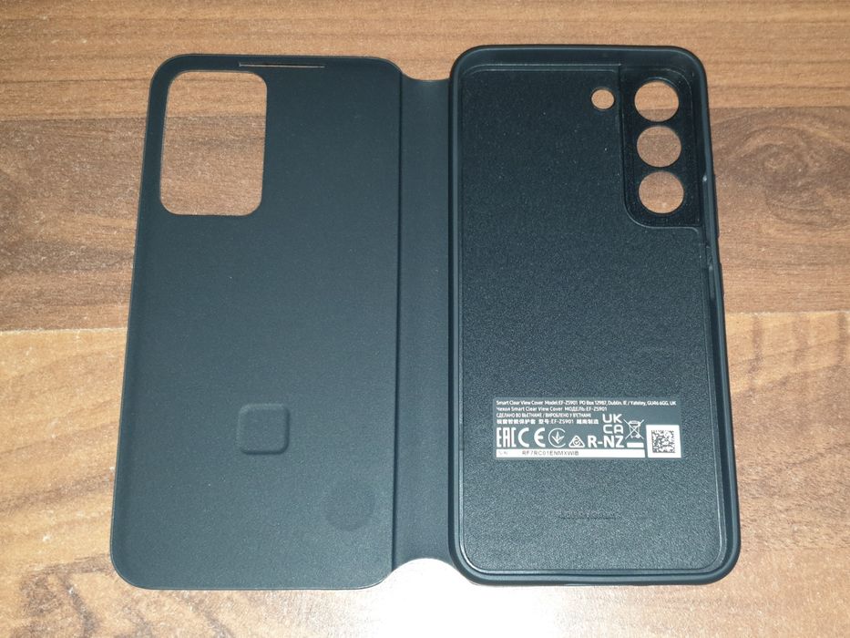 Husa flip activa originala Samsung Smart Clear View Cover S22 5G S901