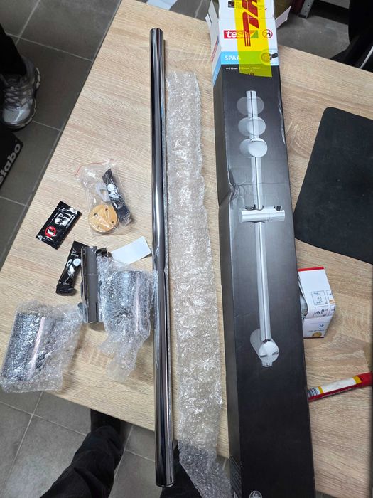 Set de duș Tesa SPAA (tijă, furtun, cap de duș)