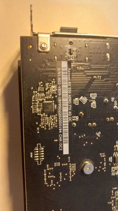 AMD Radeon RX 550 4GB