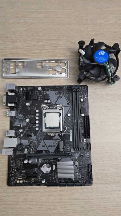 Kit Placa de baza Asus Prime B360M-K I5 8500 cooler intel