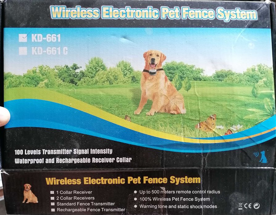 Zgarda de perimetru pentru caine