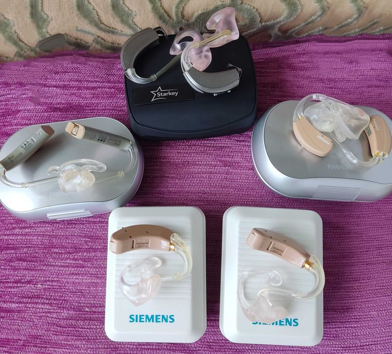 Слухови апарати Phonak Oticon Siemens Starkey,детектор за дим ABUS